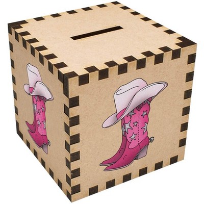 Spardose / Sparschwein ''Star Cowboystiefel & Hut'' (MB00112971)