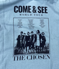 The Chosen Hoodie Unisex 2X "Come and See World Tour Fish Graphic Sweatshirt