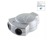 Dinic Toslink Y-Kupplung/Verteiler, Von 1 Auf 2 Buchsen Toslink-Adapte #1906845