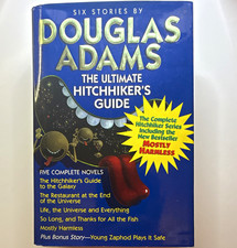 Douglas Adams Ultimate Hitchhiker's Guide to the Galaxy Hardcover DJ