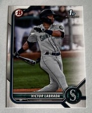 Victor Labrada 2022 Bowman 1st #BP-150 Prospects Seattles Mariners