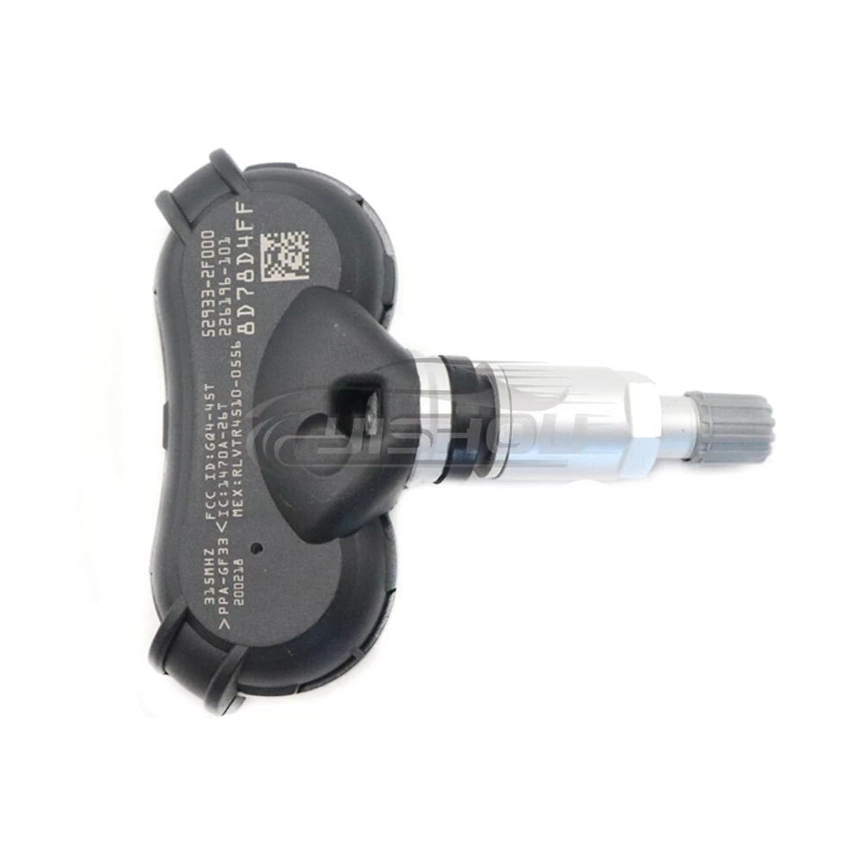 Juego de 4 TPMS 52933-2F000 para rueda Hyundai Kia sensor de presión de neumáticos nuevo Foto 4 de 4