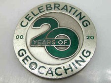 CELEBRATING GEOCACHING CHALLENGE COIN