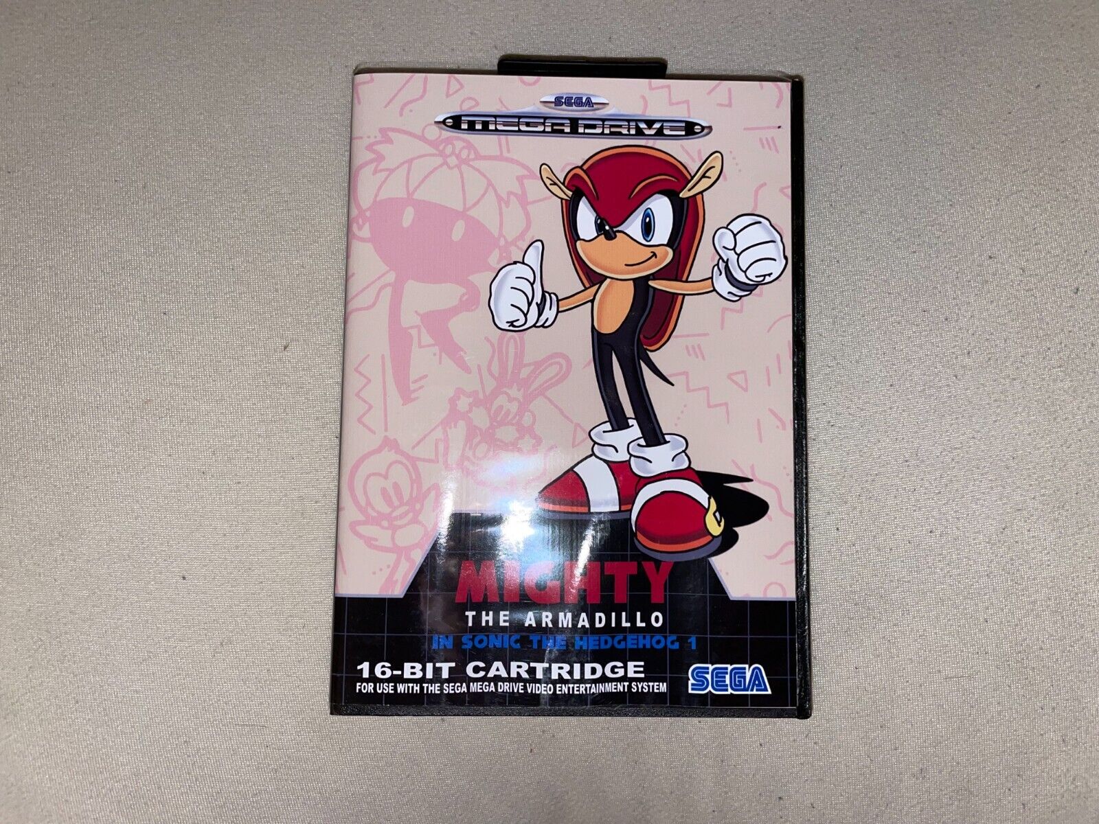 Mighty the Armadillo in Sonic the Hedgehog - Mega Drive/Genesis