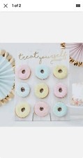 Treat Yourself Donut Wall Pick And Mix Party Decoration 
