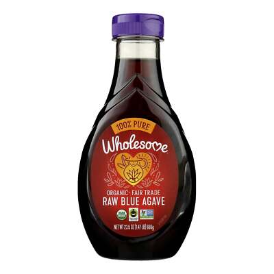 Wholesome  Organic Raw Blue Agave  23.5 Oz
