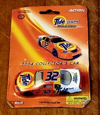 Tide Downy Racing 2004 Collector's Car 1:64 Diecast NASCAR 32 Ricky Craven Ltd