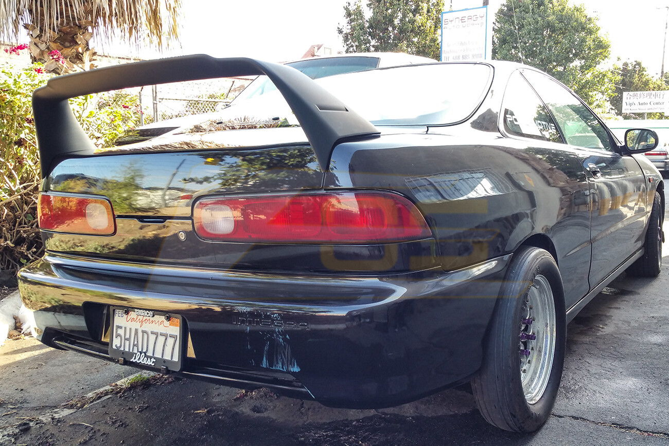 MUGEN Style ABS Plastic Rear Trunk Wing Spoiler For 9401 Acura Integra