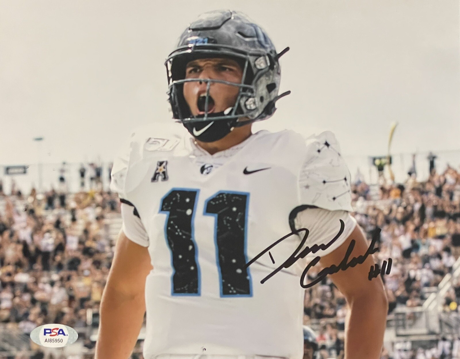 Dillon Gabriel Autographed Signed UCF Knights 8x10 Photo PSA/DNA 