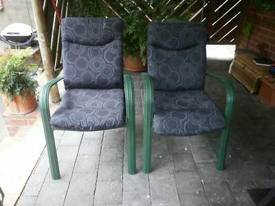 Six High Back Garden Chairs Outdoor Dining Furniture Gumtree