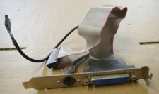 PS/2 PS2 mouse port mini DIN for AT motherboards female DB25 parallel cable