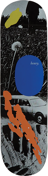 QUASI HENRY LAWN MOWER SKATE DECK-8.0