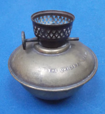 The Original Mannikin Edwardian brass base of oil lamp 7cm tall