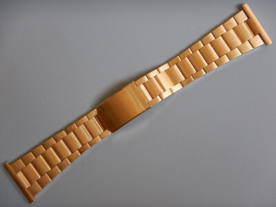 22 23 24 25 26 MM Robust Armband ROWI Vergoldet Gelb Faltschließe NOS 70
