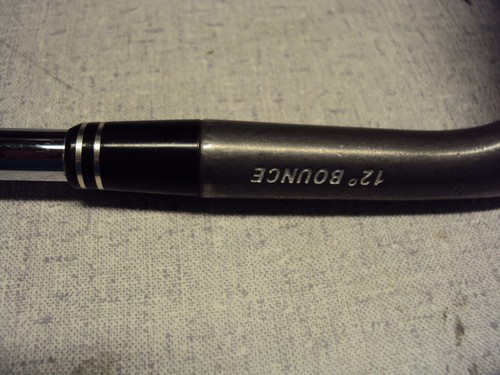TaylorMade Rac Chrome used RH Sand Wedge 56* w/12* Bounce Steel Wedge Flex Shaft - Picture 4 of 6