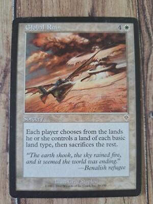 Global Ruin Invasion NM/EX MTG-KARTE