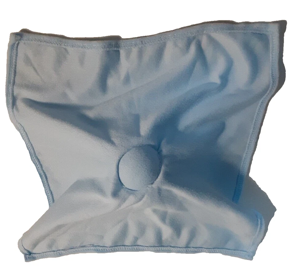 Manta de seguridad azul Lovey para cachorro perro suave 12"x12" Foto 4 de 4