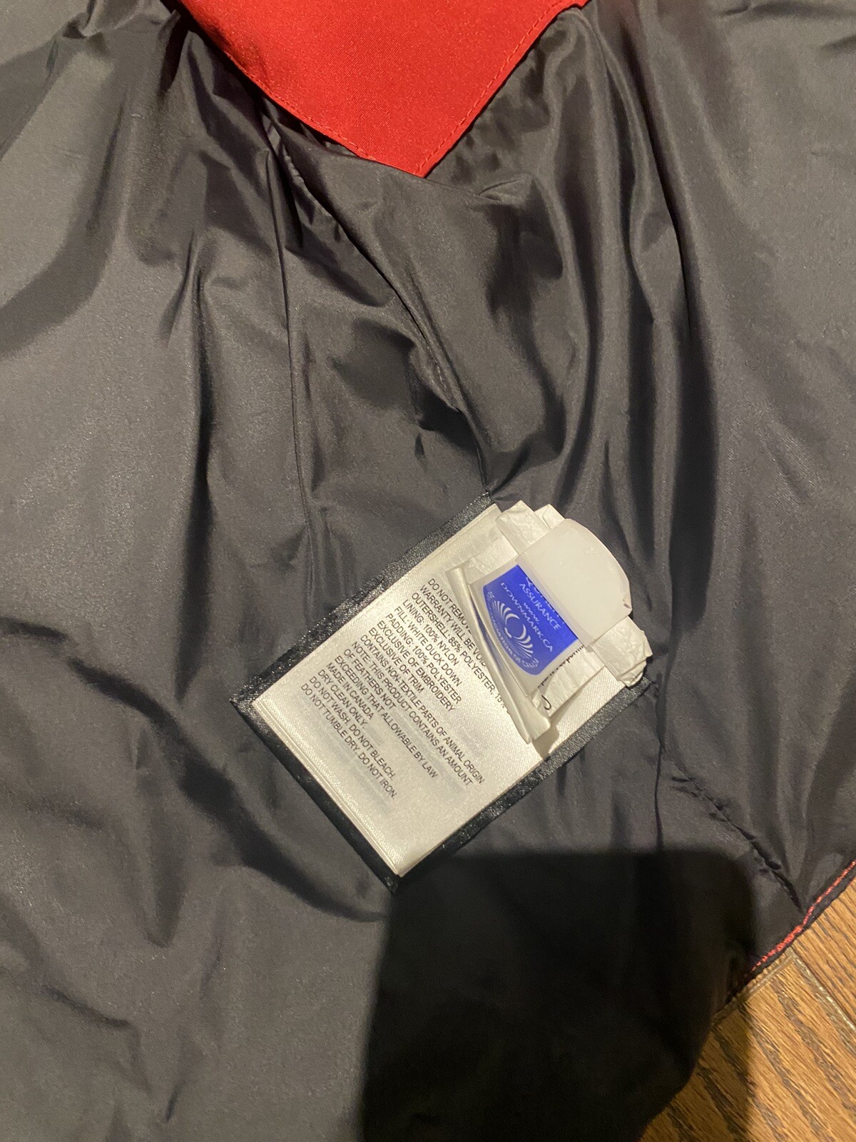 CANADA GOOSE freestyle Vest Men Jacket size small S RED 4151M Authentic thumbnail 6