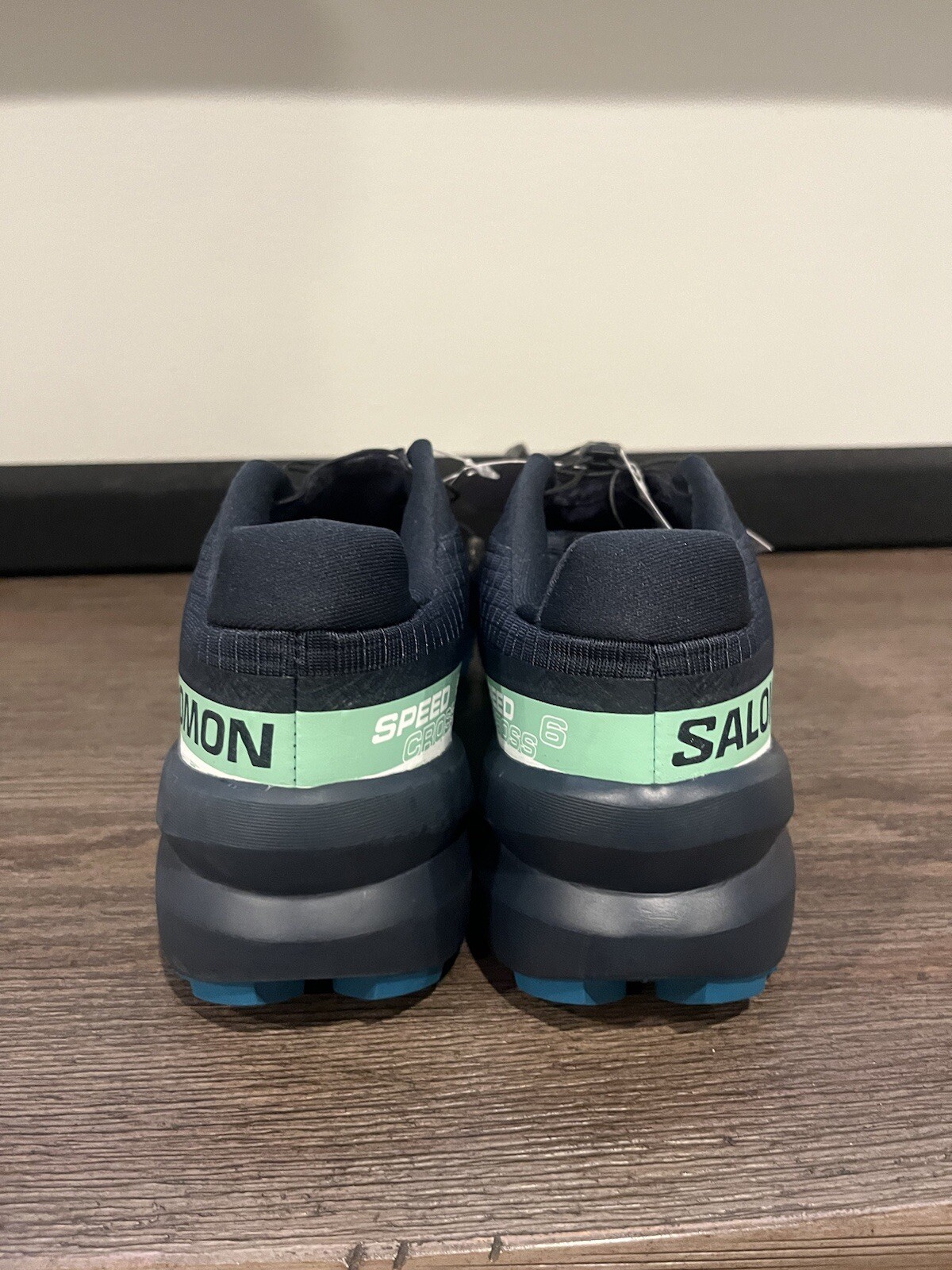 [L47465300] Scarpe Salomon Uomo Speedcross 6 Carbon Tahitian Tide Bianco Taglia 9