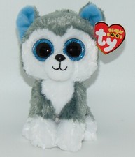 Ty Beanie Boos SLUSH the Siberian Husky 6"