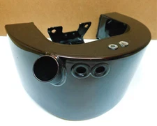 HARLEY 2011 CVO SOFTAIL CONVERTIBLE FLSTSE OIL TANK BAG METALLIC MAPLE SHOCKWAVE