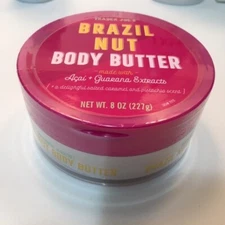 SEALED NEW TRADER JOE'S BRAZIL NUT BODY BODY BUTTER LIMITED AND RARE