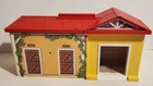 VINTAGE 2011 PLAYMOBIL FARM HORSE TOY BARN MONTY & LUNA STABLE AS IS