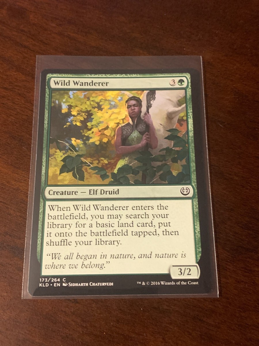 Magic the Gathering Kaladesh Wild Wanderer | eBay