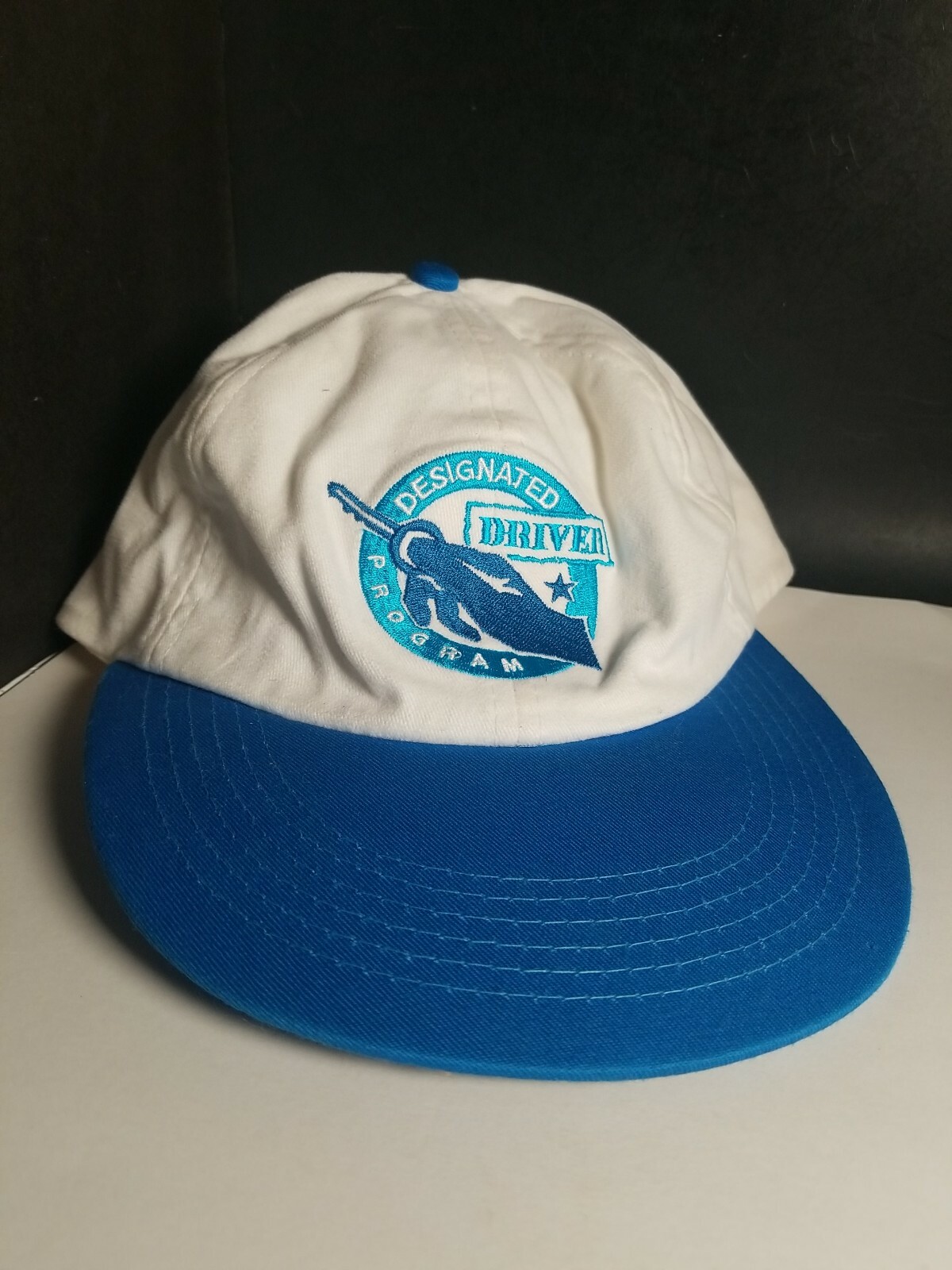 Designated Driver Program Hat Cap Blue White Sobe… - image 1