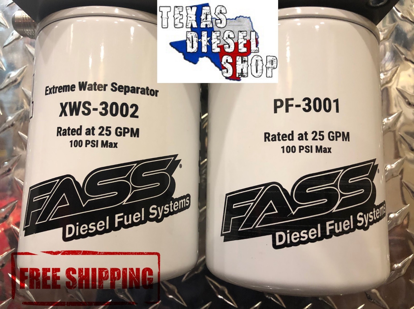 FASS Titanium Series Fuel Filter Package XWS3002/ PF3001 eBay