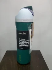 Owala FreeSip Stainless Steel Water Bottle / 24oz / Color: Great Smoky Mountains