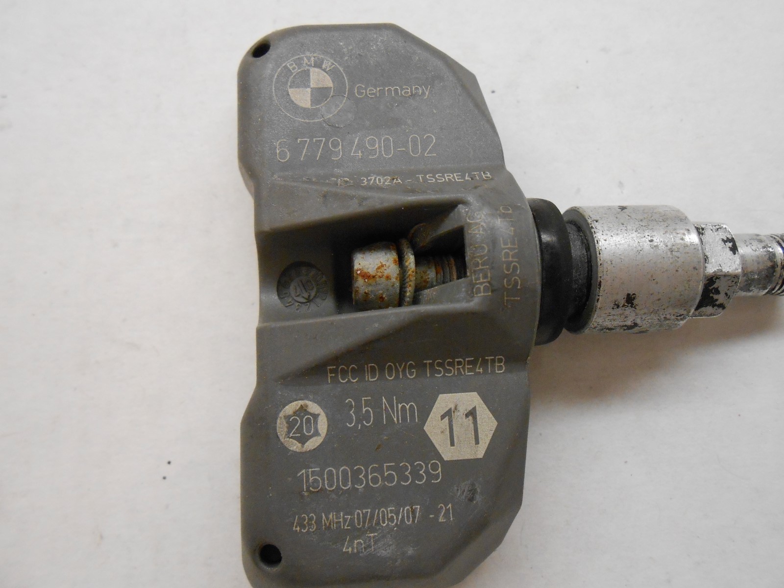 BMW tire pressure sensor 6779490 RE0002 | eBay 