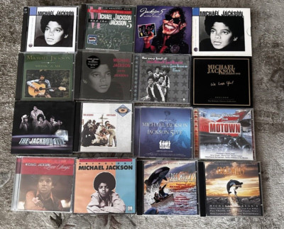 Michael Jackson with the Jackson five 16x CD`s Sammlung Auflösung TOP