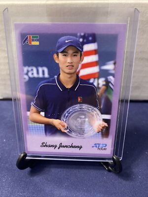 2020-21 ALL SPORTS 422 SHANG JUNCHENG PURPLE RC ROOKIE CARD #D 72/100 - T03