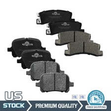 Front Rear Ceramic Brake Pads Kit For 1999 Toyota Camry Solara Es300 Rx300 Front Rear Ceramic Brake Pads Kit For 1999 Toyota Camry Solara Es300 Rx300
