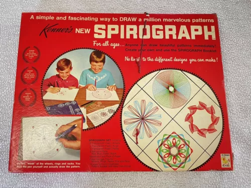 Vintage 1967 KENNER’s New SPIROGRAPH #401 1st Edition Complete