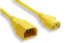 18 AWG Power Extension Cord IEC-60320 C14  IEC-60320 C13 18/3 UL SVT single lot