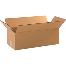 100 - 18 x 8 x 6 Corrugated Shipping Boxes Storage Cartons Moving Packing Box