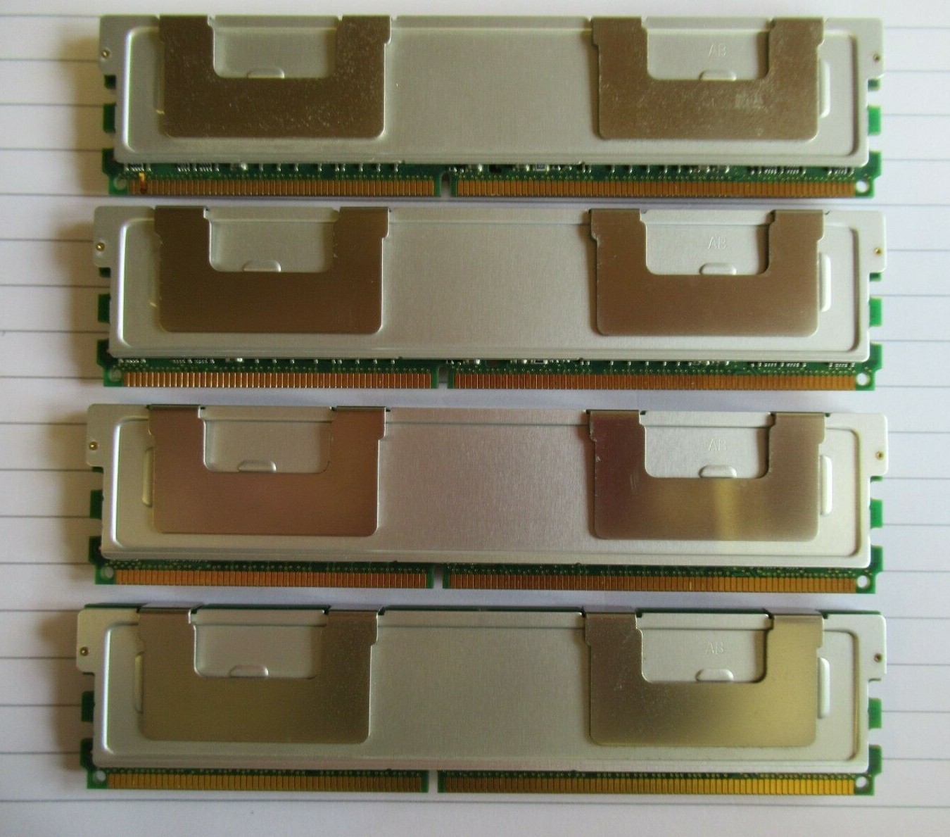 Samsung M395T6553CZ4-CE61 398705-051 2GB 4x512MB PC2-5300 DDR2 ECC 