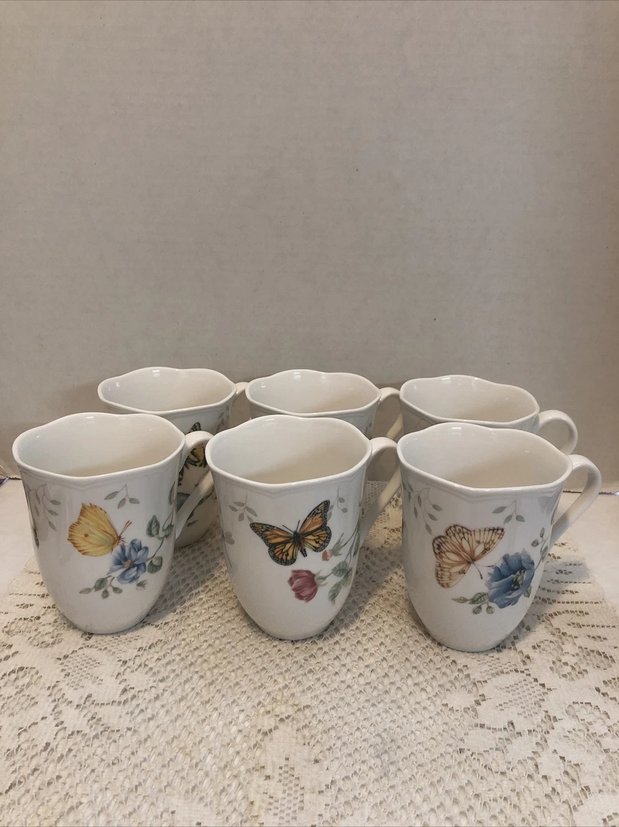 Lenox Butterfly Meadow Mug, Set of 6