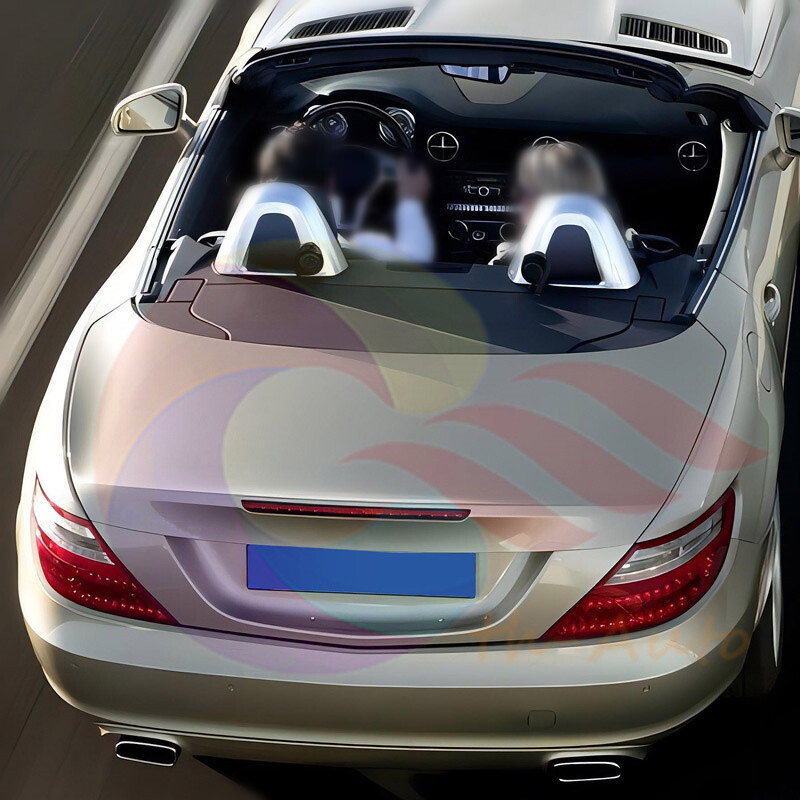 Copri Presa Aria Per Mercedes SLK R172 - Accessorio In ABS Cromato Argento - Foto 5