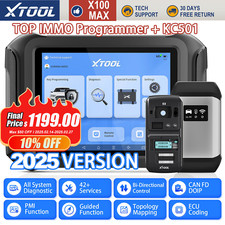 XTOOL X100 MAX Auto Key Programming Coding Di...