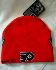 BRAND NEW REEBOK NHL PHILADELPHIA FLYERS FACE OFF YOUTH CAP