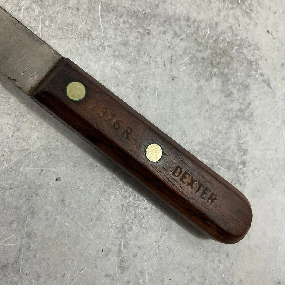 Cuchillo deshuesador vintage Dexter 1376R 6" Southbridge Mass C Schmidt Co cocina Foto 3 de 4