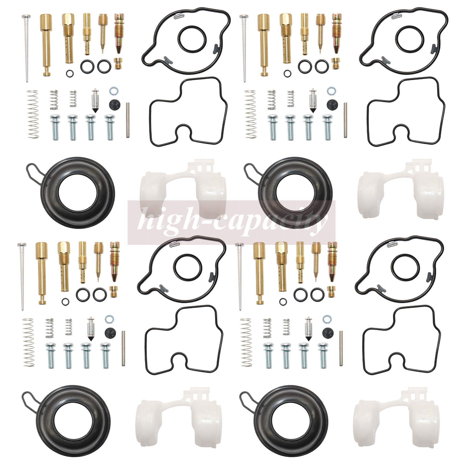 Fits HONDA VF750C 94-03 Magna 750 Carburetor Repair Kit Diaphragm Float ...