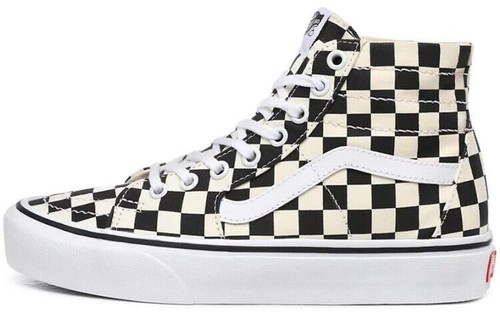 Vans SK8 Hi Tapered Checkerboard Foxing Unisex Skate Shoes 