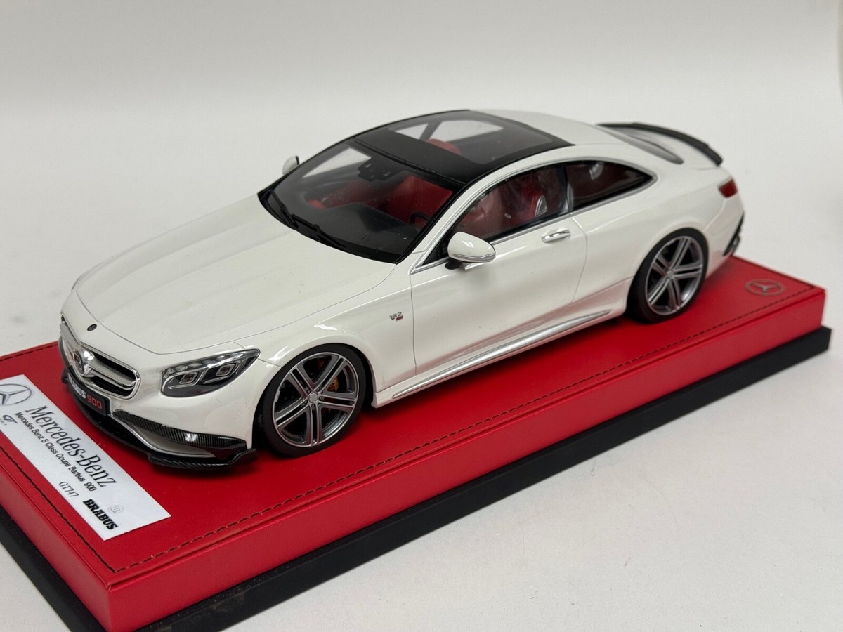 1/18 GT Spirit Mercedes Benz S Class Coupe Brabus 900 White GT747
