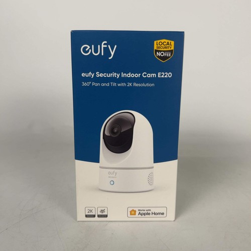 New Eufy E220 Turret Security Camera T8410121 Works with Apple Home