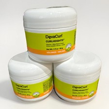 3x DevaCurl CurlHeights Volumizing Body Boost Curl Cream 2 Oz Travel Size NEW