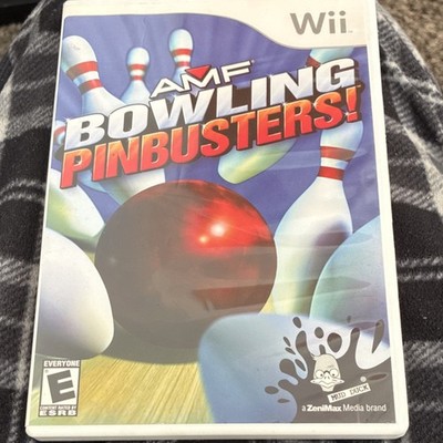 Mud Duck AMF Bowling Pinbusters Nintendo Wii Sports Multiplayer Manual NTSC E